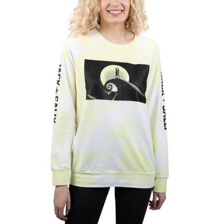 The Nightmare Before Christmas Printed Long Sleeve Tee, XX-Large