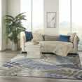 thumbnail image 4 of Nourison Aloha 9' x 12' Grey Blue Tropical Rug, 4 of 10