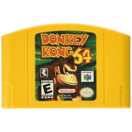 Donkey Kong Game Card For Nintendo 64 N64 Cartridge Vintage Classic US Version
