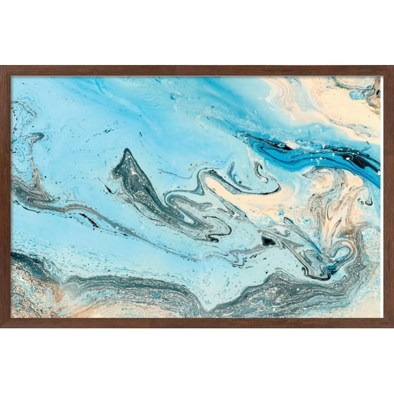Frosted Art Trend - Marble Poster