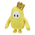 thumbnail image 2 of Fall Guys Original Yellow Bean Skin Official Collectable 8" Cuddly Deluxe Plush Toy featuring a Gold Crown Series 1, Toys for Kids, Ages 13+, 2 of 4