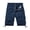 Dark Blue, variant on XMMSWDLA Men's Cotton Casual Cargo Shorts with Multi Pockets(No Belt) Dark Blue Mens Swim Shorts