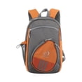 thumbnail image 4 of Sports Backpack Adjustable Shoulder Strap Practical Table Tennis Racket Bag Gray, 4 of 8