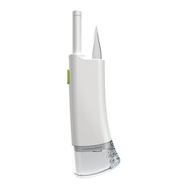Señuelo Bander Bloodworm Clip con luz, señuelo dispositivo de unión rápida con 150 bandas Blanco