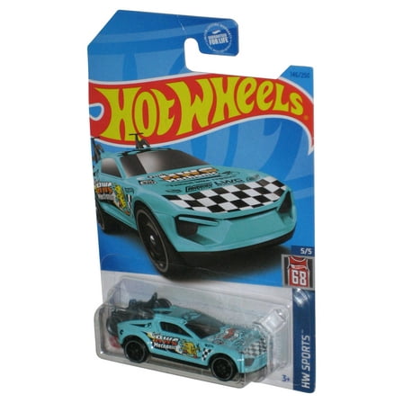 Hot Wheels HW Sports 5/5 (2021) Teal Blue Rise 'N Climb Toy Car 146/250