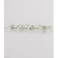 thumbnail image 5 of Initial Ring - 925 Sterling Silver - Stacking Letter Initial Rings Letters A-Y, 5 of 10