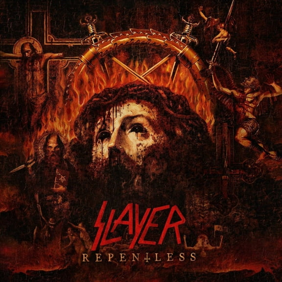 Slayer – Repentless LP silver / red splatter