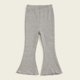 thumbnail image 2 of Odeerbi 1-9 Años Niñas Mallas de Punto Elástico Pantalones Acampanados Pantalones Elasticidad Dulce Pantalones, 2 of 5