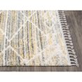 thumbnail image 2 of Abani Boston 7'9"W x 10' 2"D BOS120A Grey Cream Shag Area Rug, 2 of 4