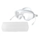 thumbnail image 5 of Gafas de natación, gafas de natación antivaho, correa de silicona ajustable, visión clara Blanco, 5 of 9