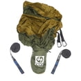 thumbnail image 7 of NIXY Lightweight Portable Single Double Hammock, Tree Friendly Suspension Straps, 9.8' Long x 6.5' Wide, Green, 7 of 7