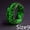 Green Size9, variant on Luminous Resin Ring Glow In The Dark Geometrical Band Unisex Jewelry Accessory For Men Women Fashion Statement