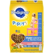 PEDIGREE Puppy Growth & Protection Dry Dog Food Chicken & Vegetable Flavor, 16.3 lb. Bag