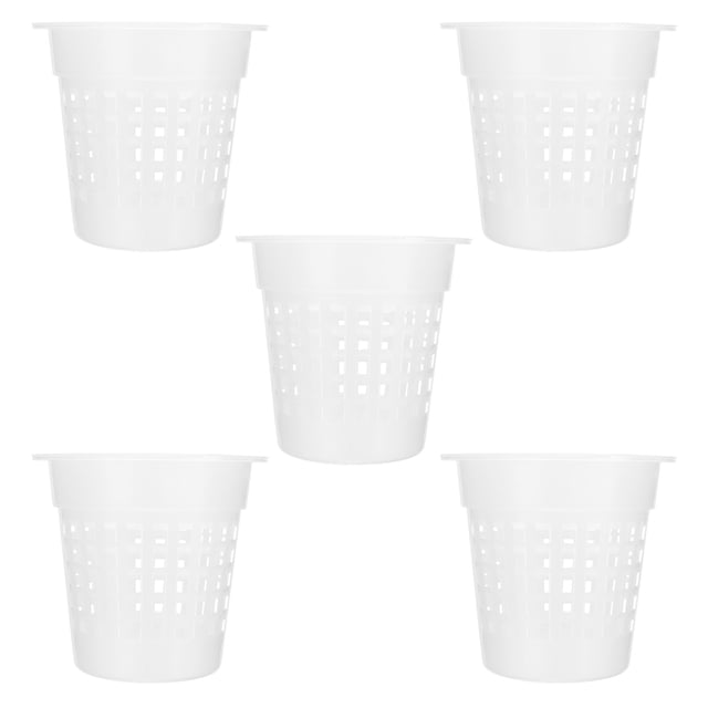 KONTONTY 5Pcs Water Filtering Orchid Containers for Company Use