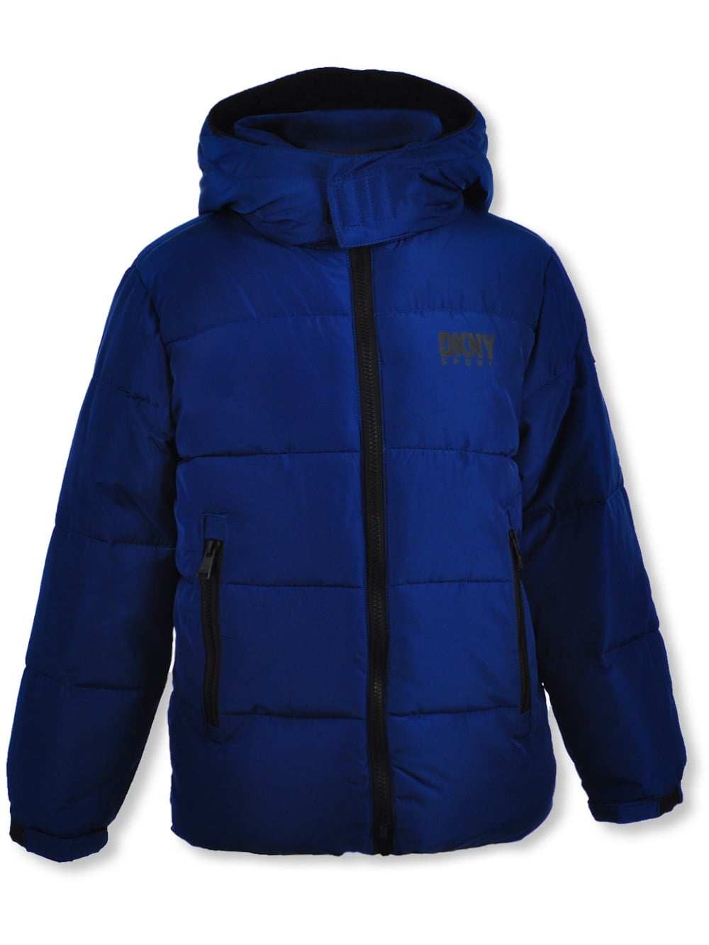 DKNY Boys' Puffer Jacket blue, 14 16 (Big Boys)