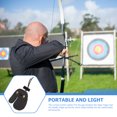 thumbnail image 2 of MasteelfCA Archery Finger Tab Genuine Cow Leather Shooting Tabs Finger Saver Protect Guard, 2 of 7