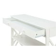 thumbnail image 6 of Convenience Concepts Titan One-Drawer Console Table with Shelves in White Wood, 6 of 8