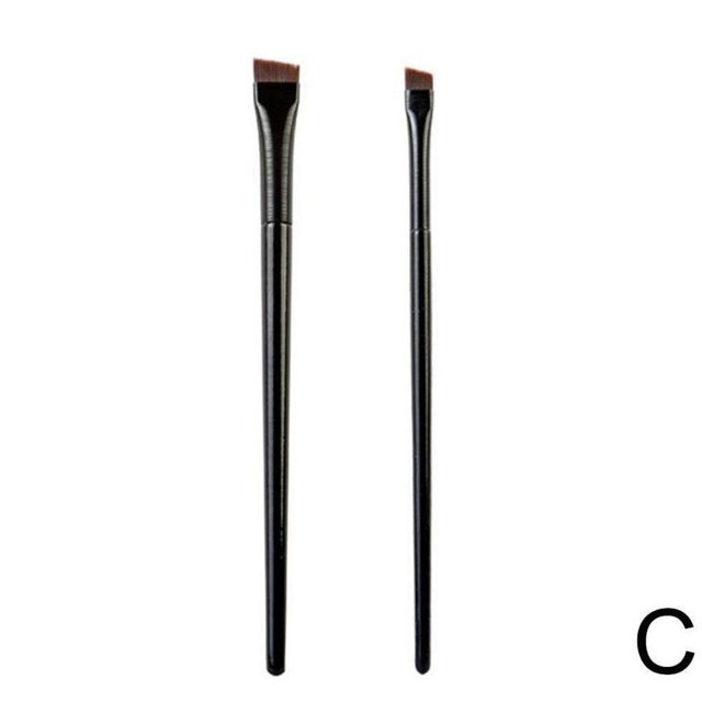 CUITING Eyebrow Inclined Flat Angled Brush Eyeliner Eyeshadow Eye Makeup Tools Brow E0O3