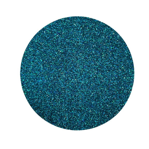 Mardi Gras Spot 8oz Glitter - Holographic Sea Blue (Each)