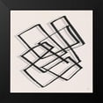 thumbnail image 2 of Jill, Susan 12x12 Black Modern Framed Museum Art Print Titled - Which Way I, 2 of 5