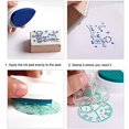 thumbnail image 2 of 40-Pack Craft Ink Pad Stamps DIY Multicolor Craft Stamp Pad for Kids Finger-Print Drawing, Paper, Wood Fabric & Scrapbooking, 2 of 5