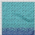 thumbnail image 2 of oneOone Polyester Lycra Turquoise Blue Fabric Geometric Panel Fabric For Sewing Printed Craft Fabric By The Yard 56 Inch Wide, 2 of 4