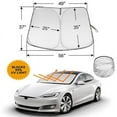 thumbnail image 1 of For Tesla Model 3 Y Car Windshield Sunshade Heat Block Cover Visor Car Accessories, 1 of 6