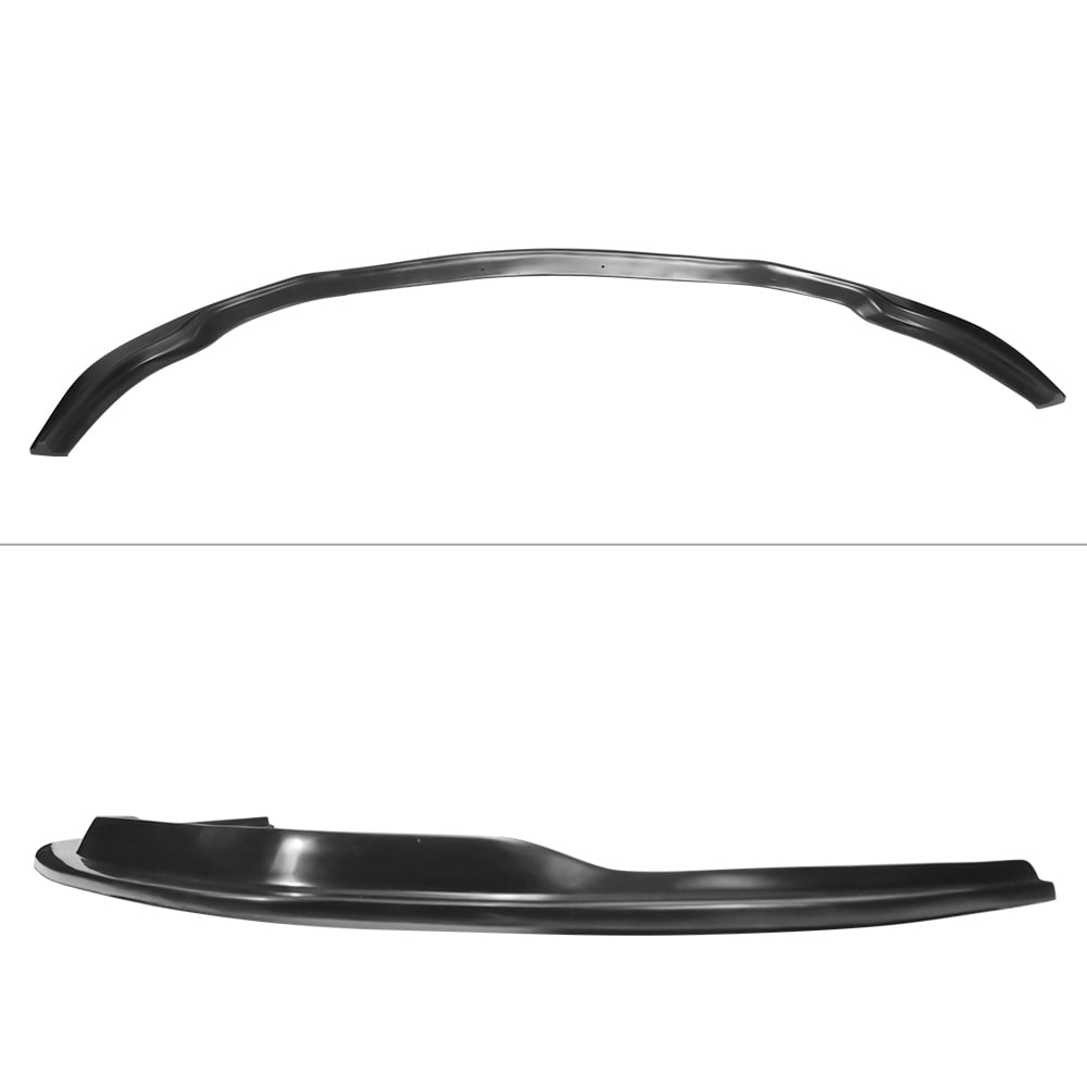Ikon Motorsports Compatible with 08-10 Honda Accord 4 Door Sedan I4 Only MDA Style Front Bumper Lip Black PU Polyurethane