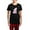 With Red Plaid Pant, variant on CafePress - Sitting Pig Women's Dark Pajamas - Women's Short Sleeve Print T-Shirt and Pants Dark Cotton Pajama Set