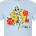 thumbnail image 4 of Inktastic Retro Hula Girl T-Shirt, 4 of 5