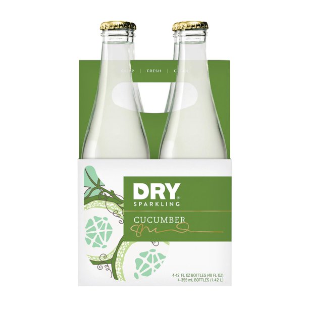 Dry Soda Cucumber Case of 6 12 FL oz.