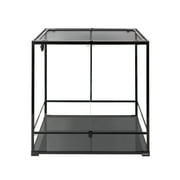 REPTIZOO Reptile Glass Extra-tall Terrarium with Double Hinge Door 36 x 18 x 36(100 Gallon)