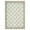 Green Beige, variant on FairOnly 9'x12'Modern Geometric Floral Printed Area Rug for Living Room Machine Washable Ultra Thin Low Pile Non Slip Floor Cover for Living Bedroom Kitchen Dining Room,Black