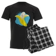 thumbnail image 6 of CafePress - Apeeling Men's Dark Pajamas - Men's Dark Loose Fit Cotton Pajama Set, 6 of 7