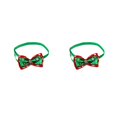 thumbnail image 1 of Billuyoard Collar de perro, pajarita, moda ajustable, diamantes de imitación brillantes, decoración de mascotas, suministros de ropa, cachorros, gatos, tipo 3 2piezas Billuyoard CBP264230, 1 of 1