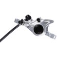thumbnail image 3 of Hope XCR Pro X2 Disc Brake and Lever Set - Front, Hydraulic, Post Mount, Silver, 3 of 3