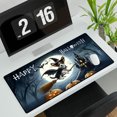 thumbnail image 3 of Happy Halloween Rat Terrier Witch Pumpkins Bats Desk Mat Full Keyboard Mouse Pad Ratty Dog Lover Large Mousepad - 13012, 3 of 5