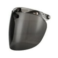thumbnail image 1 of keepw Effective Protection Colourful Helmet Bubble Visor Motorcycle Helmet Bubble Visor Wide Compatibility dark tea, 1 of 6
