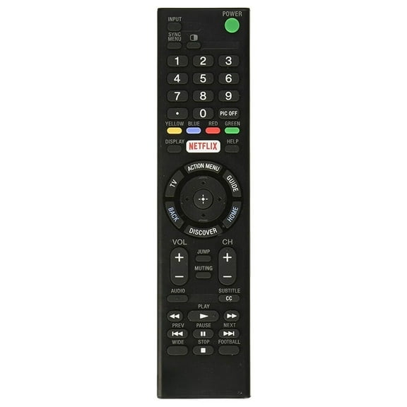 New Genuine RMT-TX100U For Netflix TV Remote Control KDL55W800C XBR-75X880C