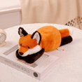 thumbnail image 1 of Peluches de pelo súper suave para niños, peluches de animales de peluche, mapache, zorro, Cocodrilo, perezoso, abrazo, almohada, regalo de cumpleaños, 45-70cm, 1 of 4
