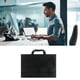 thumbnail image 4 of Billuyoard Bolso negro espacioso para computadora portátil para el trabajo y los viajes: pertenencias seguras y seguras para hombres, bolso de Almacenamiento y organización del hogar, 4 of 6