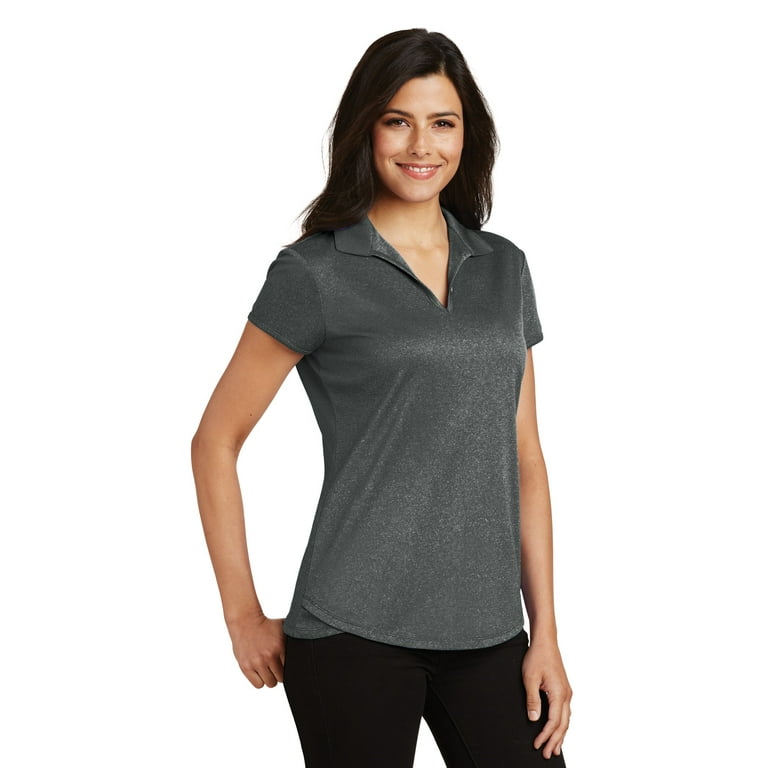 Port authority ladies trace heather polo cheap