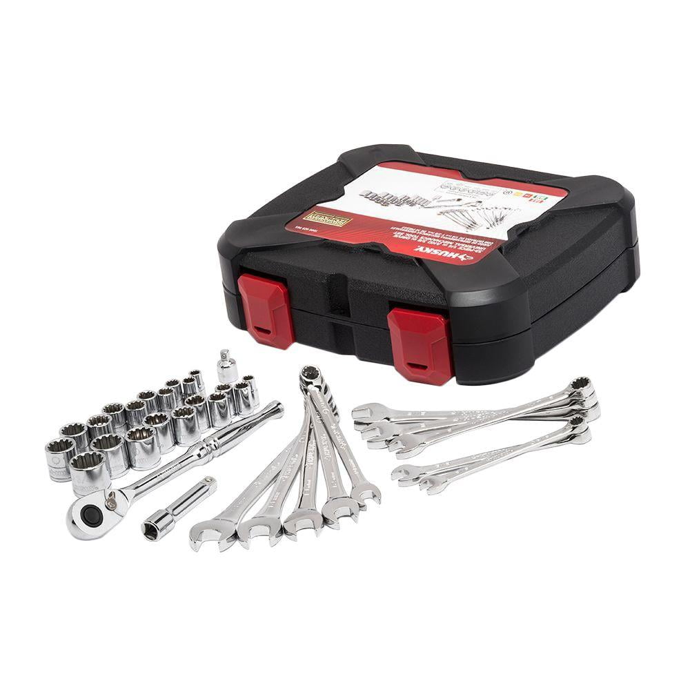 Husky HUV33MTS 1/4 in. and 3/8 in. Drive Universal Mechanics Tool Set