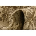thumbnail image 6 of 8' x 11.25' Brown and Beige Border Rectangular Outdoor Area Throw Rug, 6 of 6