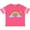 Football Pink and White, variant on Rainbow Boys or Girls Toddler T-Shirt