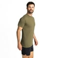 thumbnail image 5 of Soffe Men's 3 Pack - USA Poly/Cotton Military Tee, Tan, Large, 5 of 8