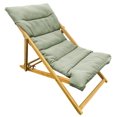 thumbnail image 1 of F.Corriveau International outdoor deck chair with cushion, 1 of 7
