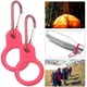 thumbnail image 4 of Mosquetones Con Hebilla para Hervidor Soporte Botella Acampar Color Rojo 2 Uds., 4 of 9