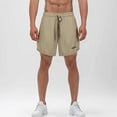 thumbnail image 2 of Cordón de Bolsillo de Malla de Ejecución de Velocidad Seca de Impresión de Pantalones Cortos Casuales para Hombres, Ligero para Al Aire Libre, 2 of 9