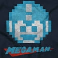 thumbnail image 2 of Classic Video Game Pixelated Mega Man Women's T Shirt Ladies Tee Brisco Brands S, 2 of 5